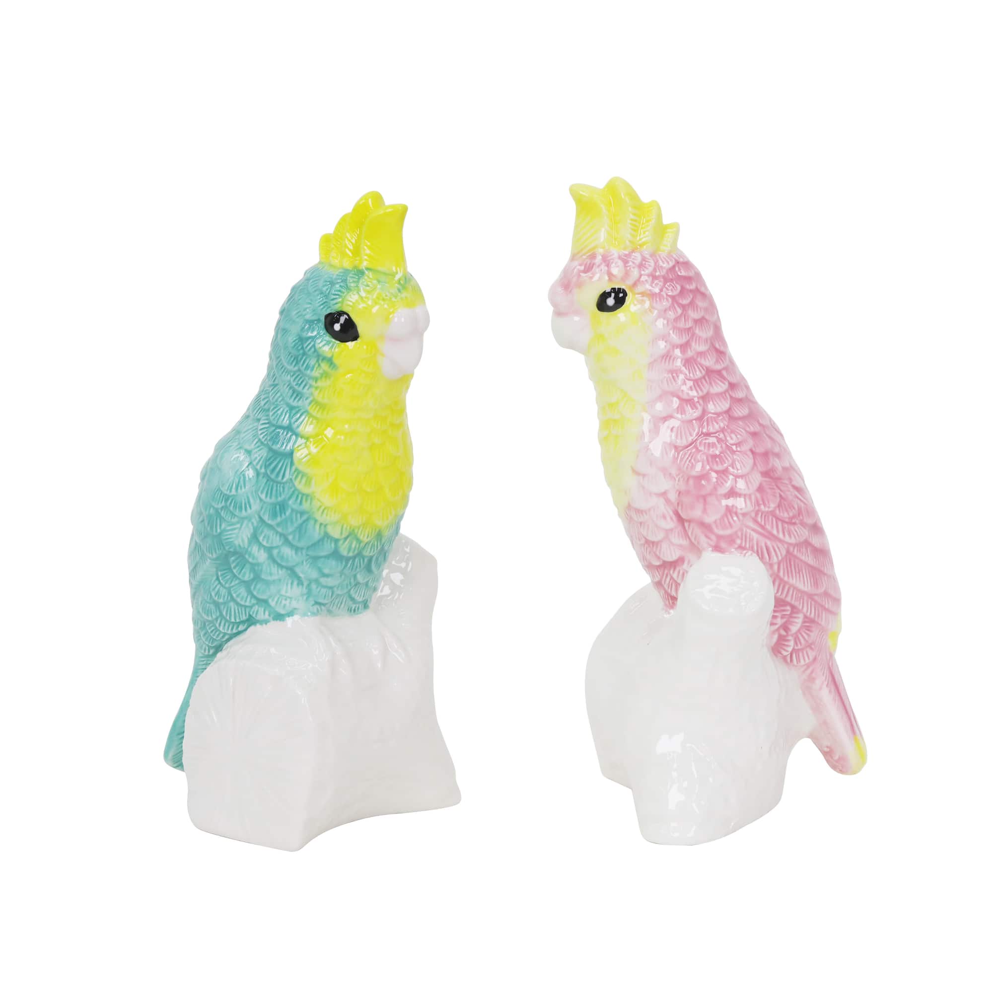 Assorted 8" Ceramic Cockatoo by Ashland®, 1pc.
